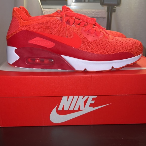 Air Max 90 Ultra 2.0 Flynt - Bright Crimson. - Picture 4 of 6